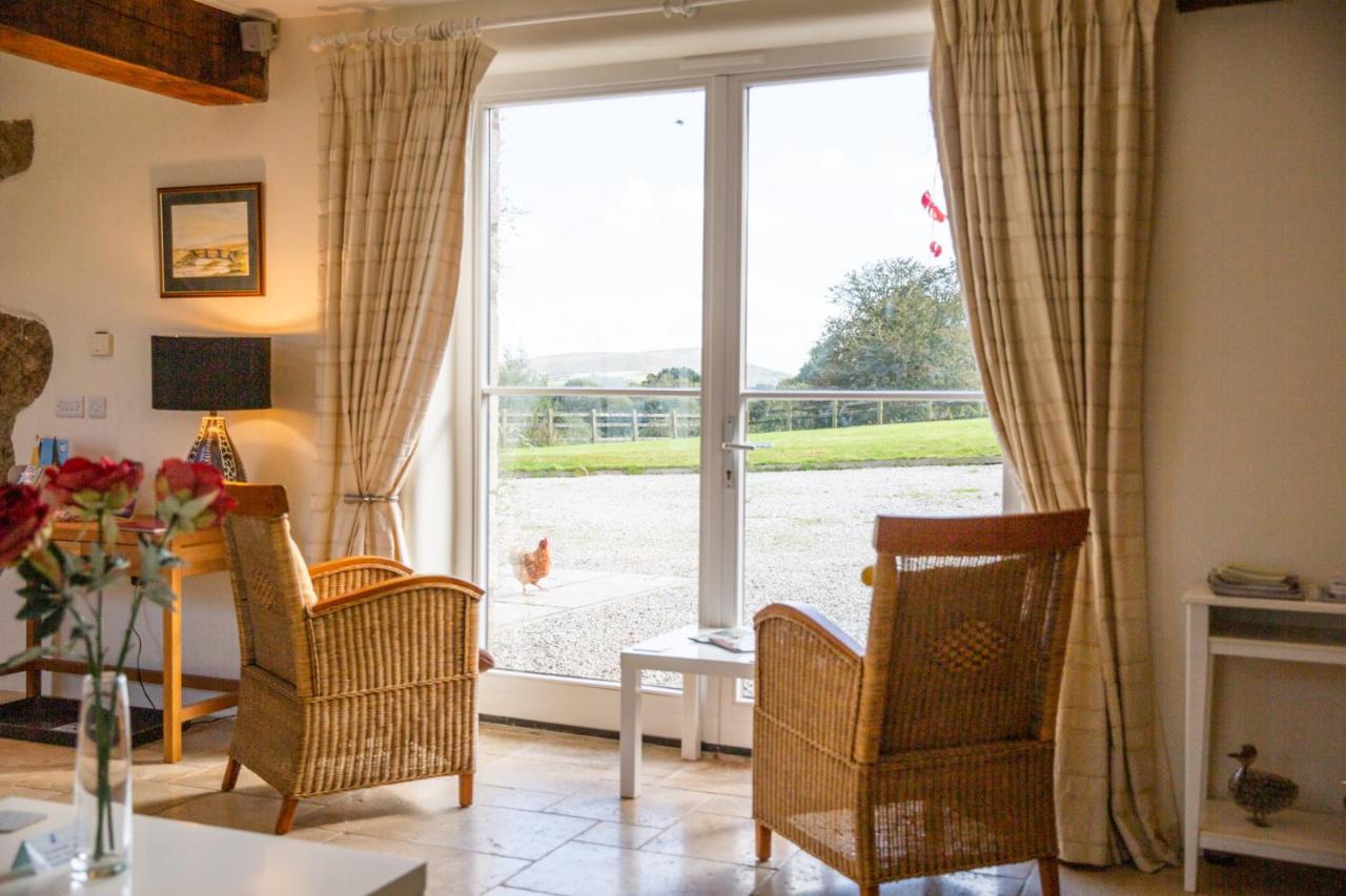 Higher Weddicott Barn Holiday Cottage - Self Catering Chagford Exterior photo